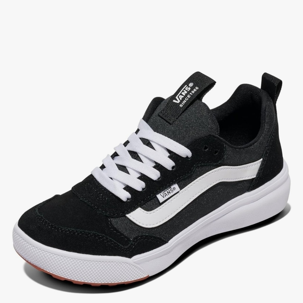 Vans Classic Black and White Skate Shoes